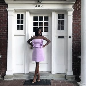 Scuba Bandeau Mini Dress